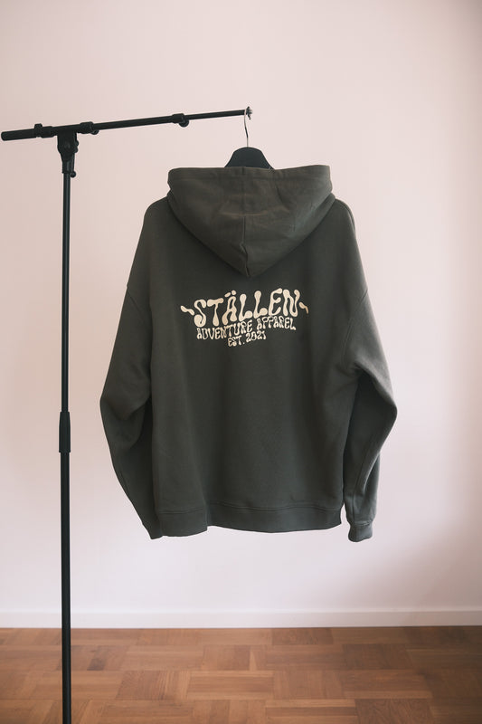 ADVENTURE HOODIE OLIVE GREEN