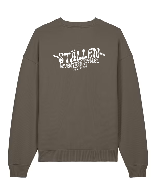 ADVENTURE CREWNECK BARK BROWN