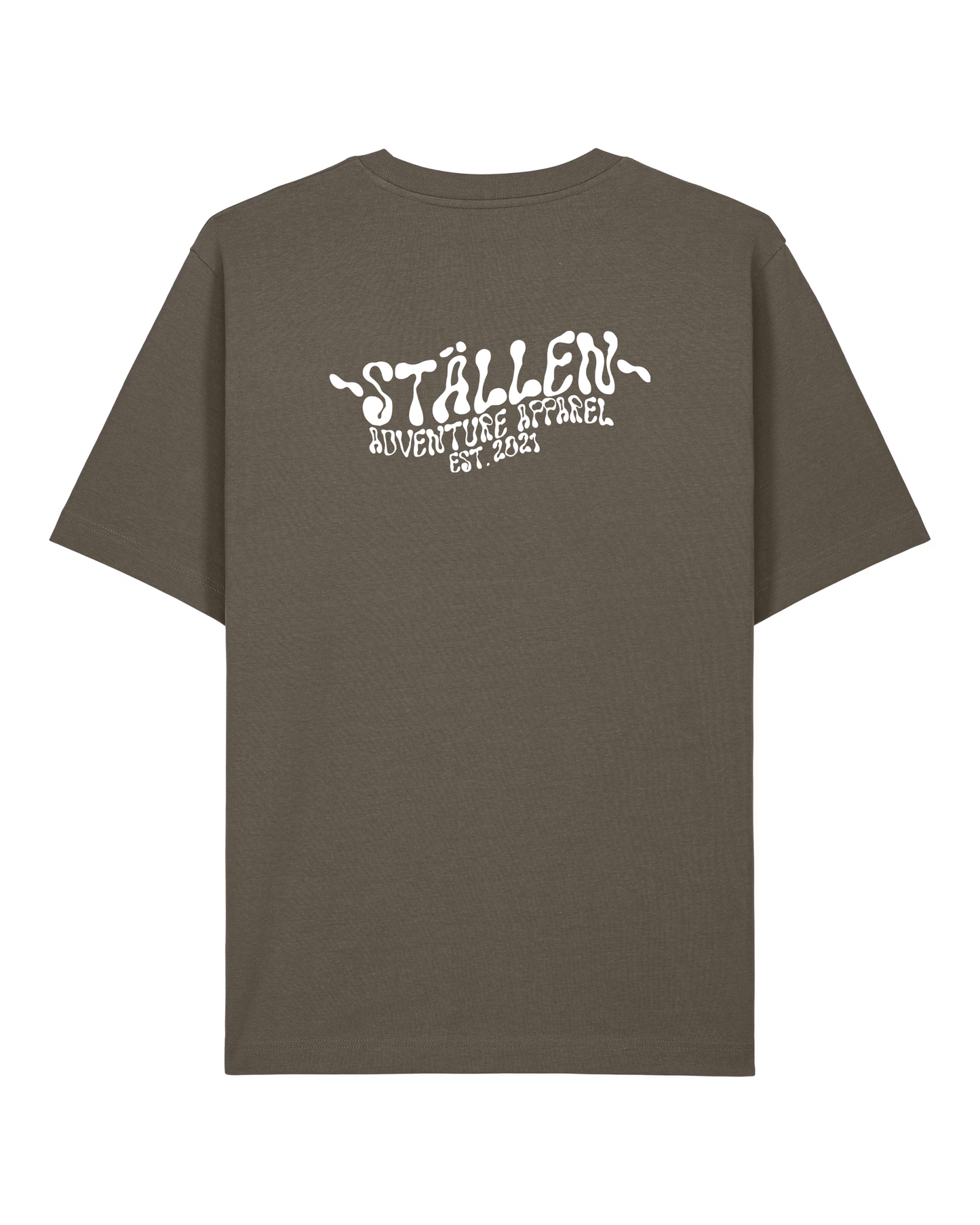 ADVENTURE T-SHIRT BARK BROWN