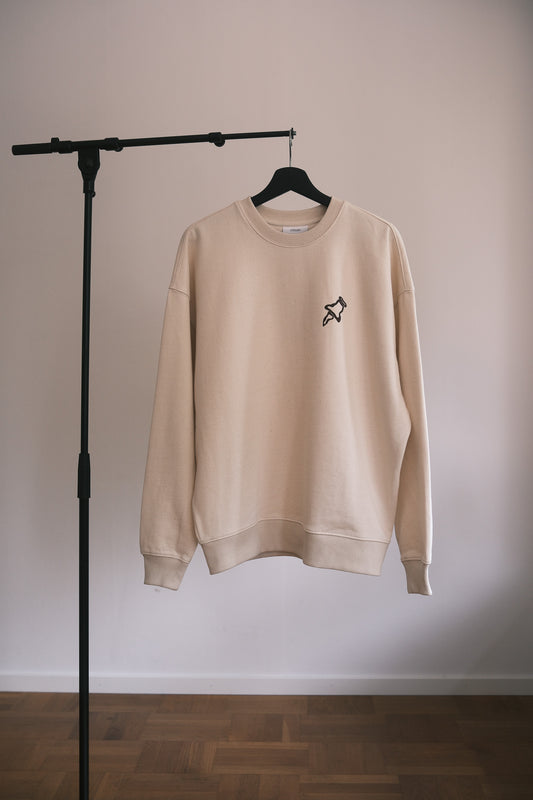 S/S 2025 CREWNECK BEIGE