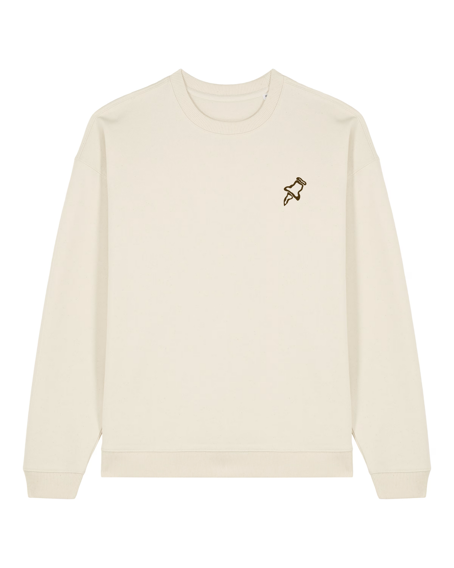 ADVENTURE CREWNECK SAND BEIGE