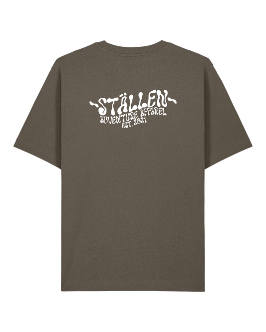 ADVENTURE T-SHIRT BARK BROWN