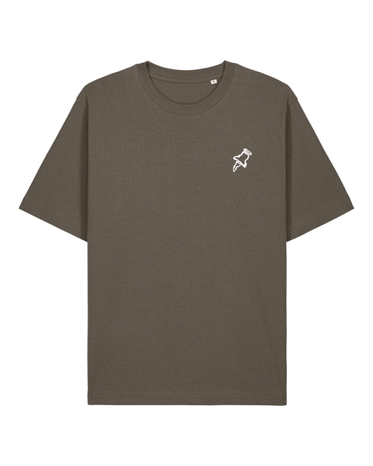 ADVENTURE T-SHIRT BARK BROWN